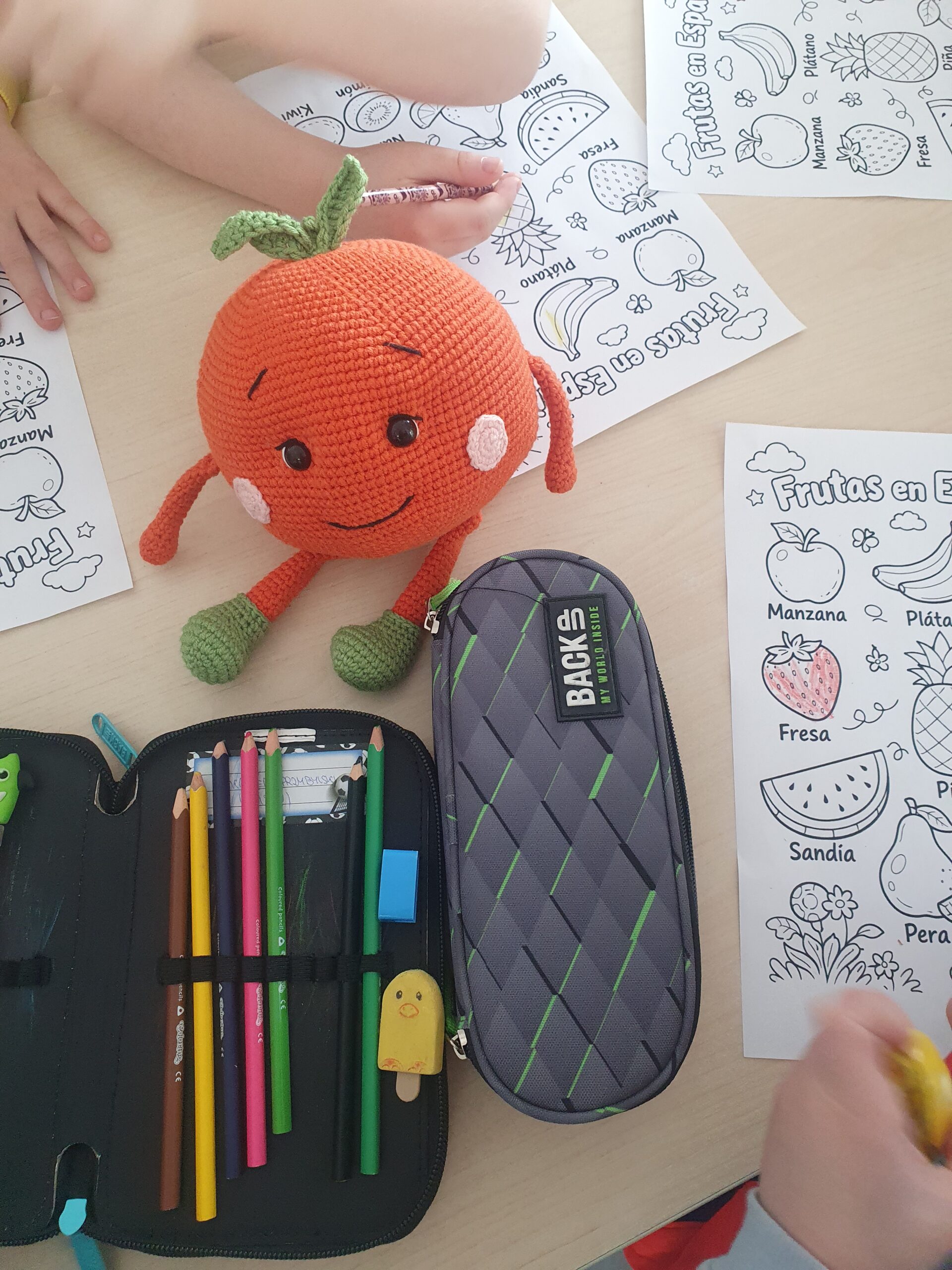 zestaw edukacyjny dla dzieci hiszpański